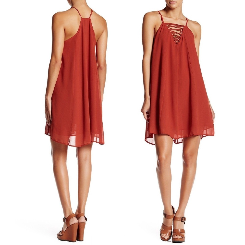 🆕 ANGIE Chiffon Swing Dress